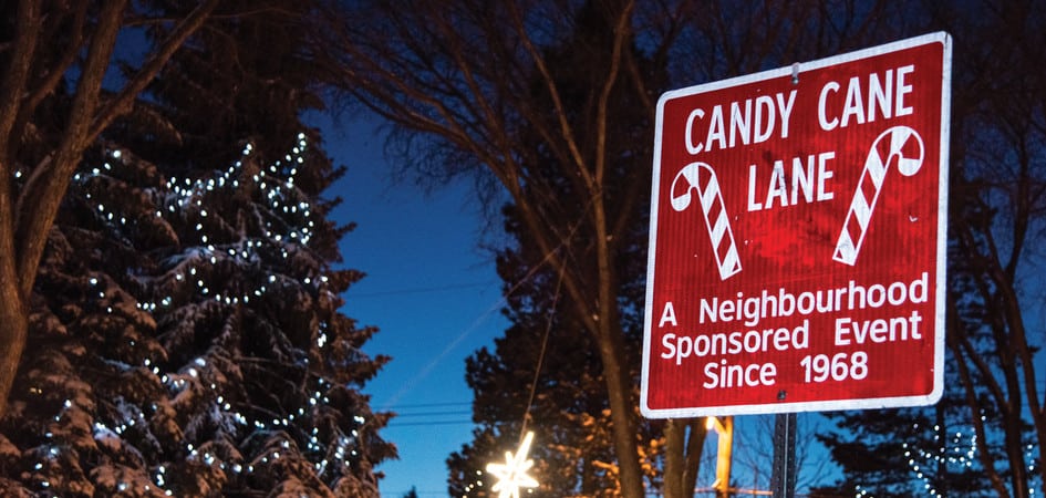 How to Enjoy Candy Cane Lane with the Kids in Edmonton | 2016