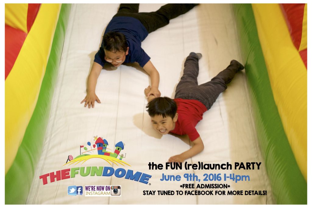 The Fun Dome Opens for Drop-In Play (and a Relaunch Party)