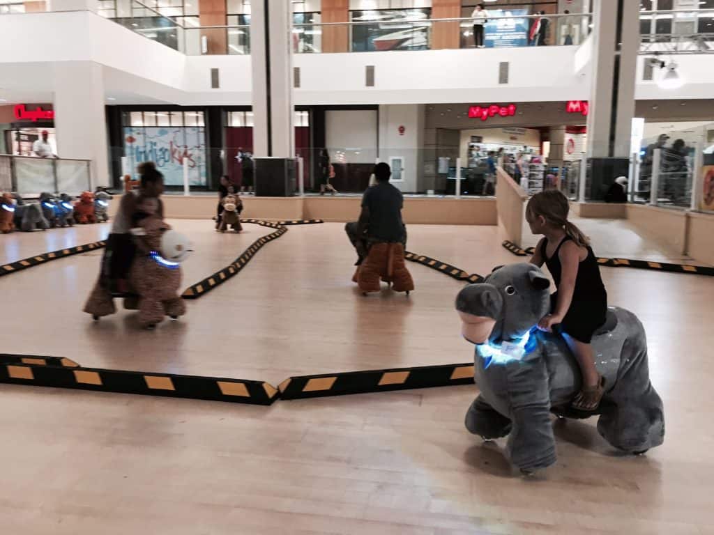 Try This: Animal Riders at West Edmonton Mall