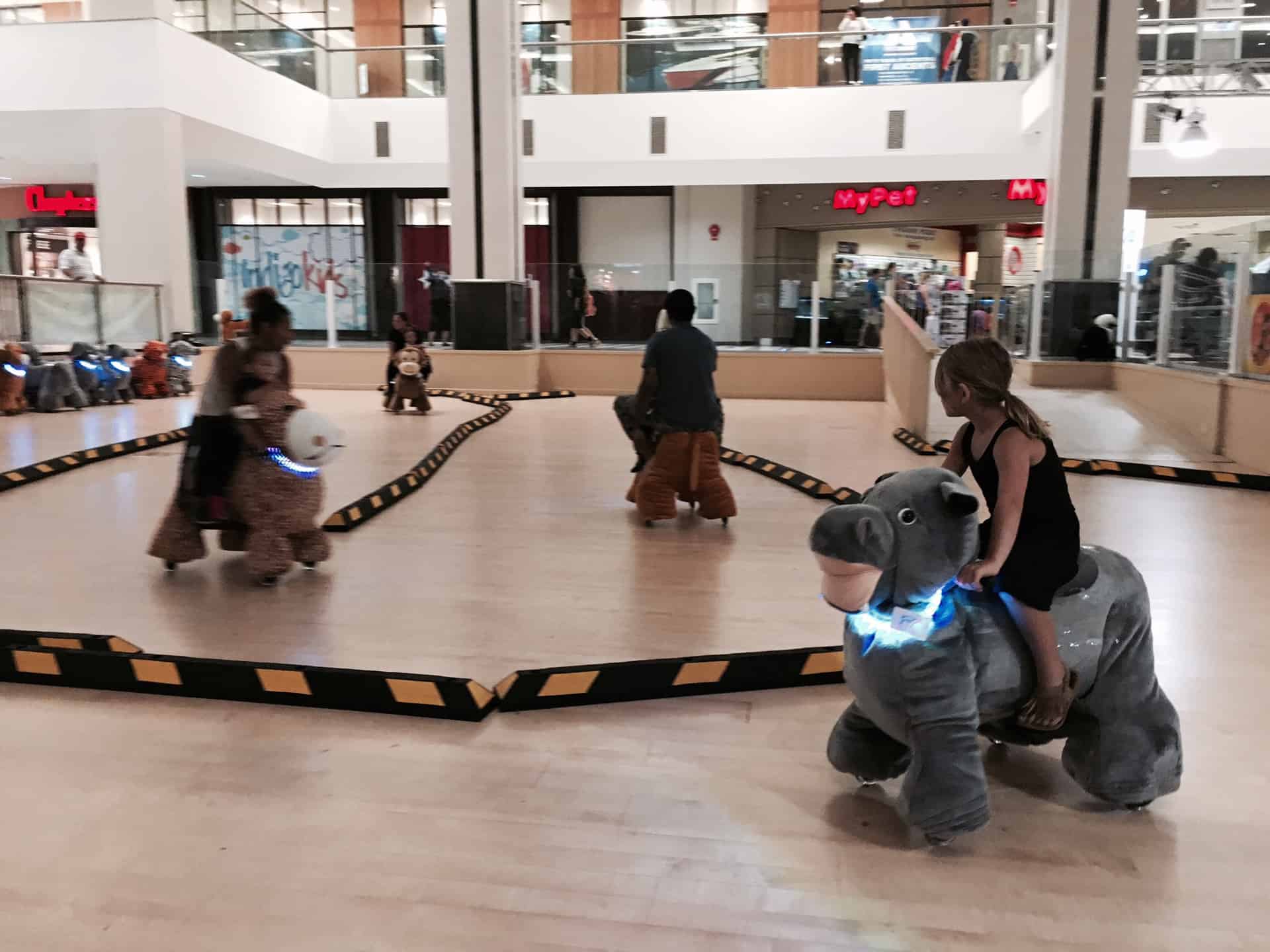 Try This Animal Riders At West Edmonton Mall Raising Edmonton