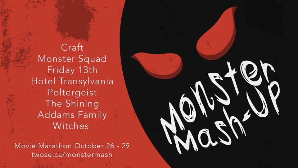 Monster Mash Up Halloween Movie Marathon at Telus World of Science | October 26-29