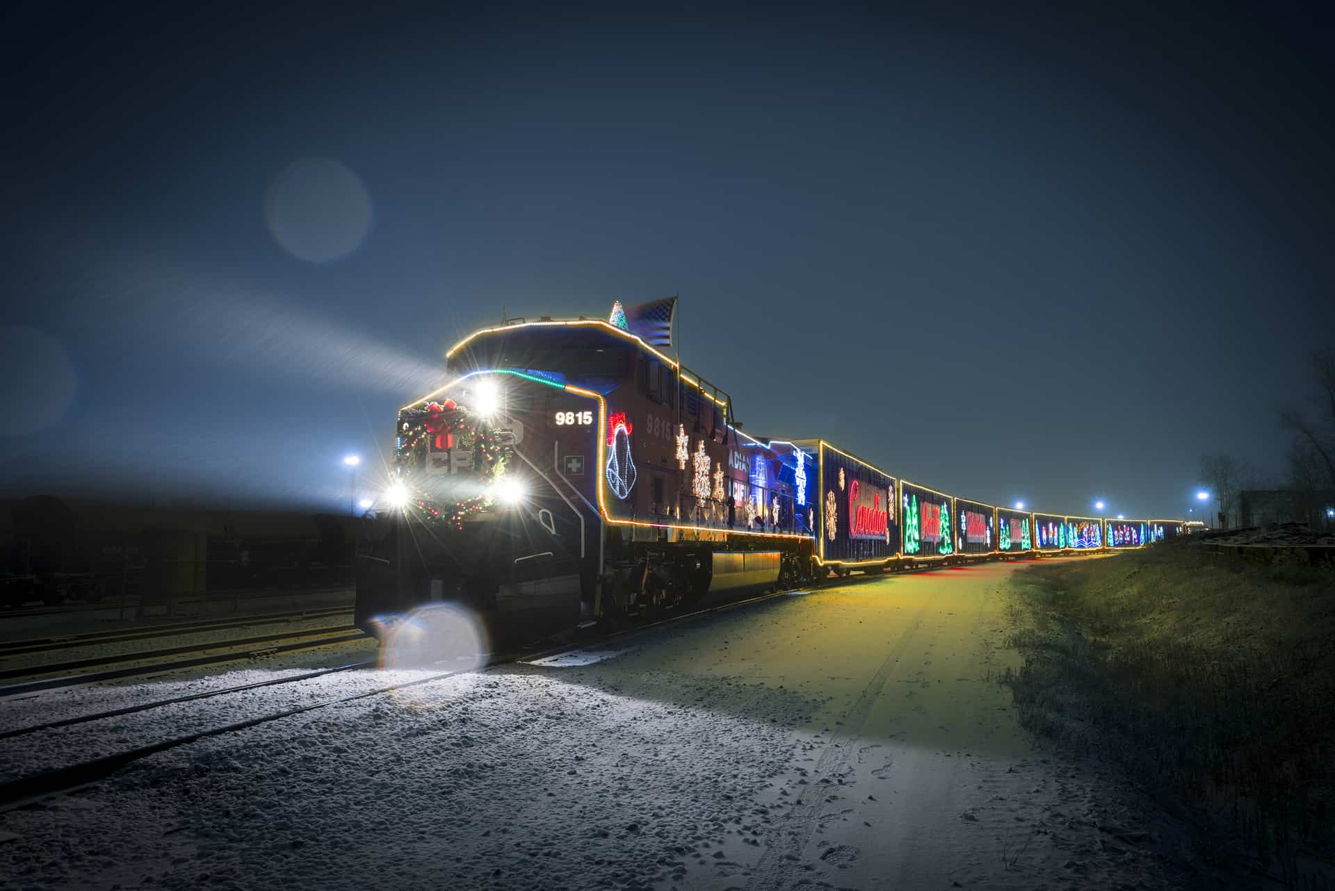 Where to See the Canadian Pacific Holiday Train in Alberta Raising