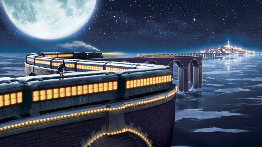 The Polar Express Pajama Party in the IMAX Every Weekend in December
