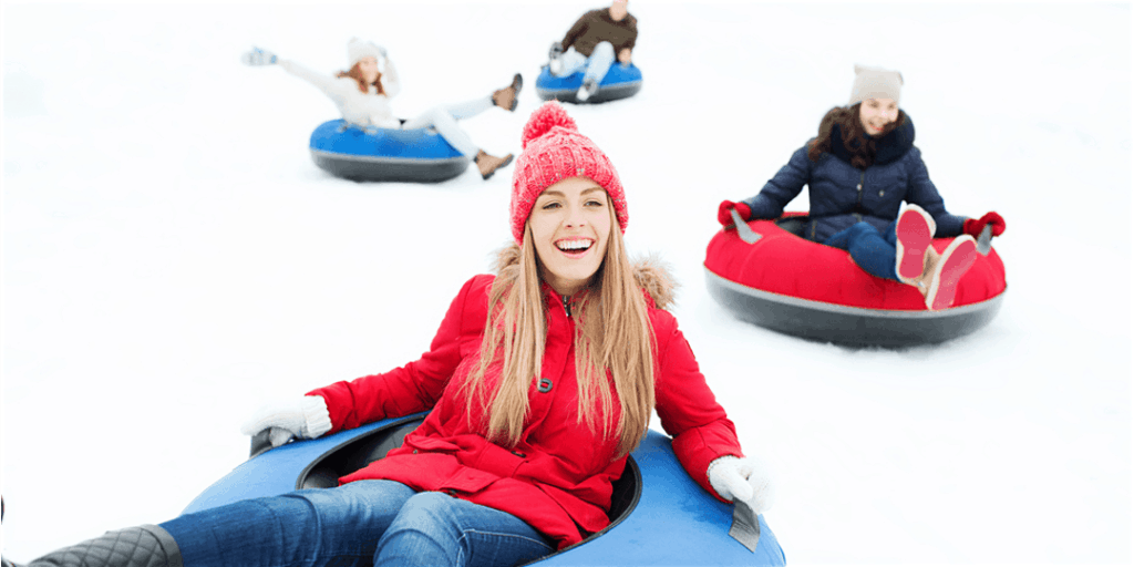 You Can take your Kids Friday Night Valentine’s Day Tubing at Sunridge
