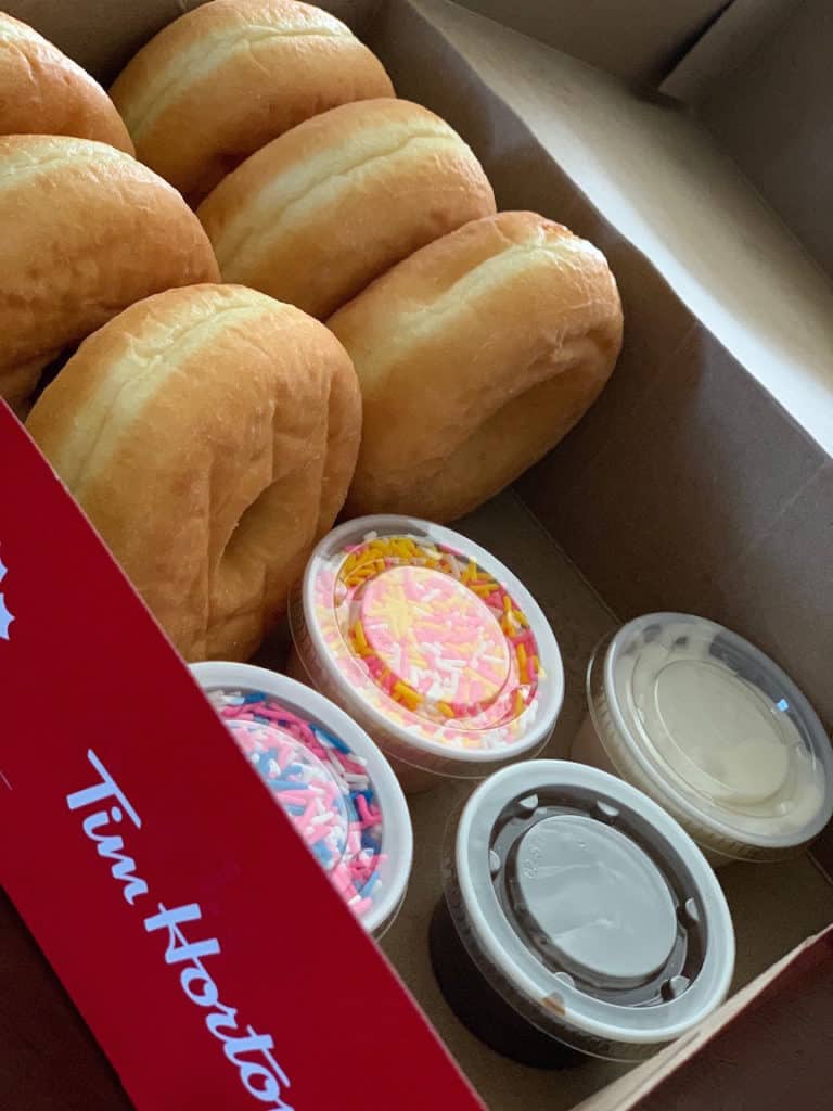 Tim Horton’s Released a $10 At-home Doughnut Decorating Kit